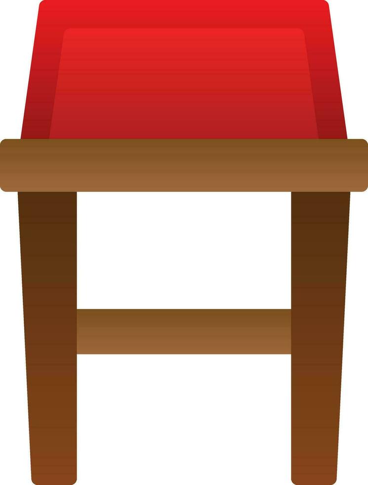 Bar Stool Vector Icon Design