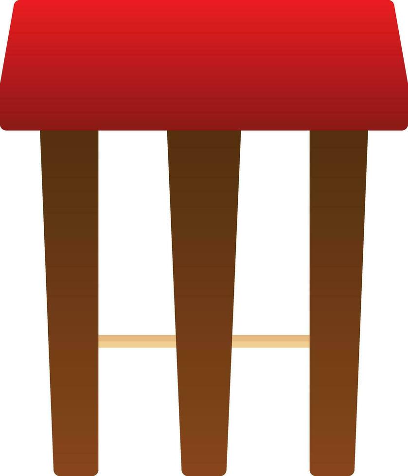 Stool Vector Icon Design