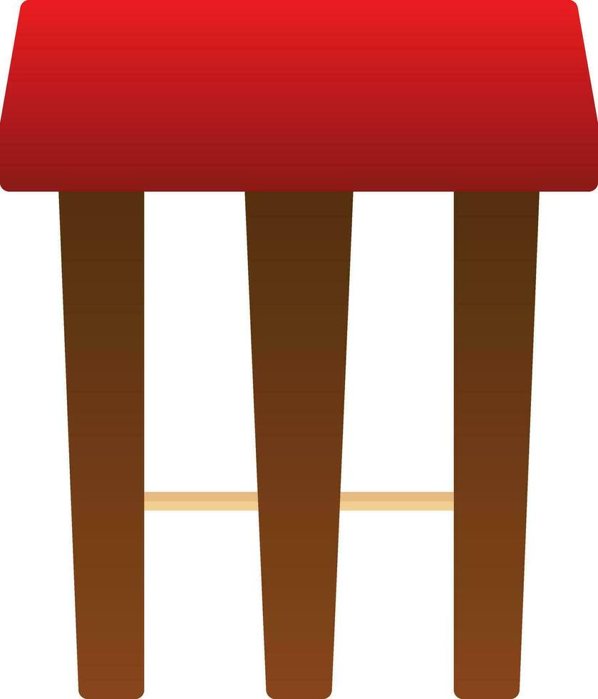 Stool Vector Icon Design