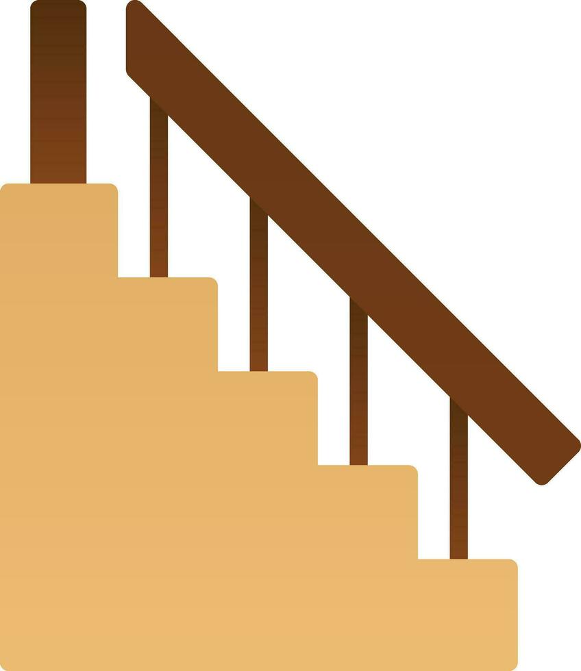 diseño de icono de vector de escalera