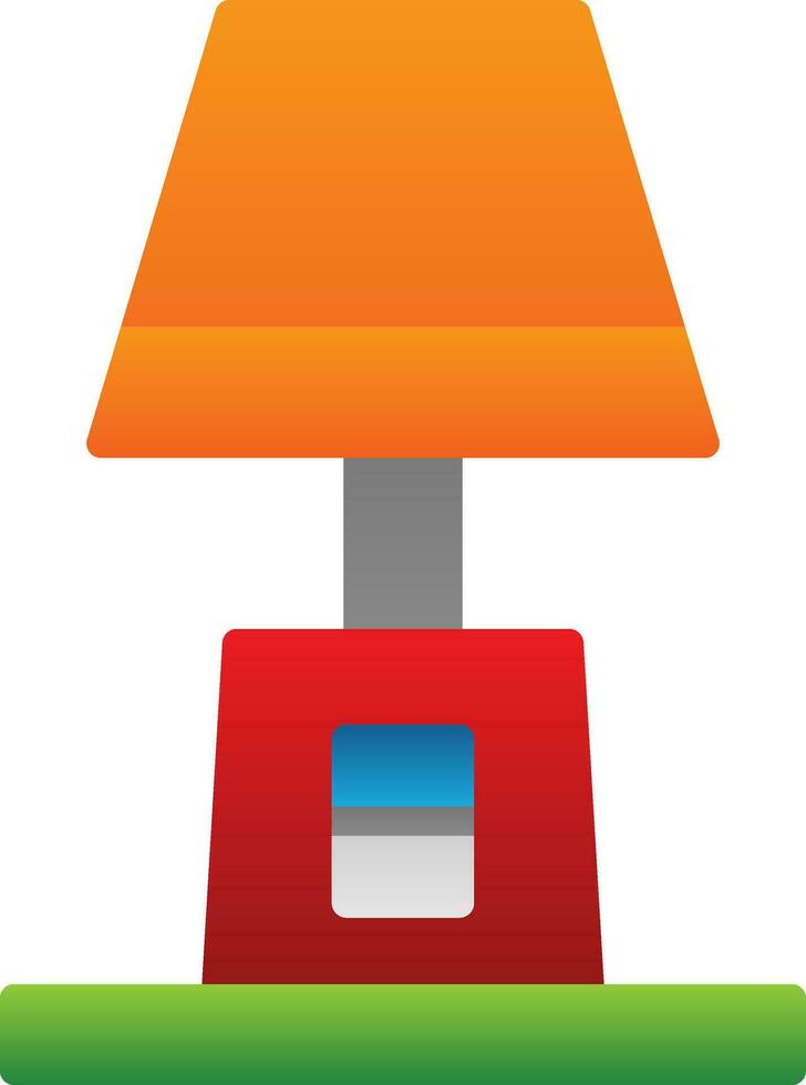 Lamp Vector Icon Design