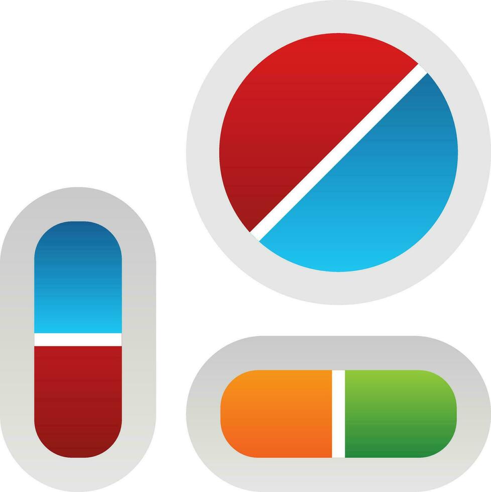 Pills Vector Icon Design