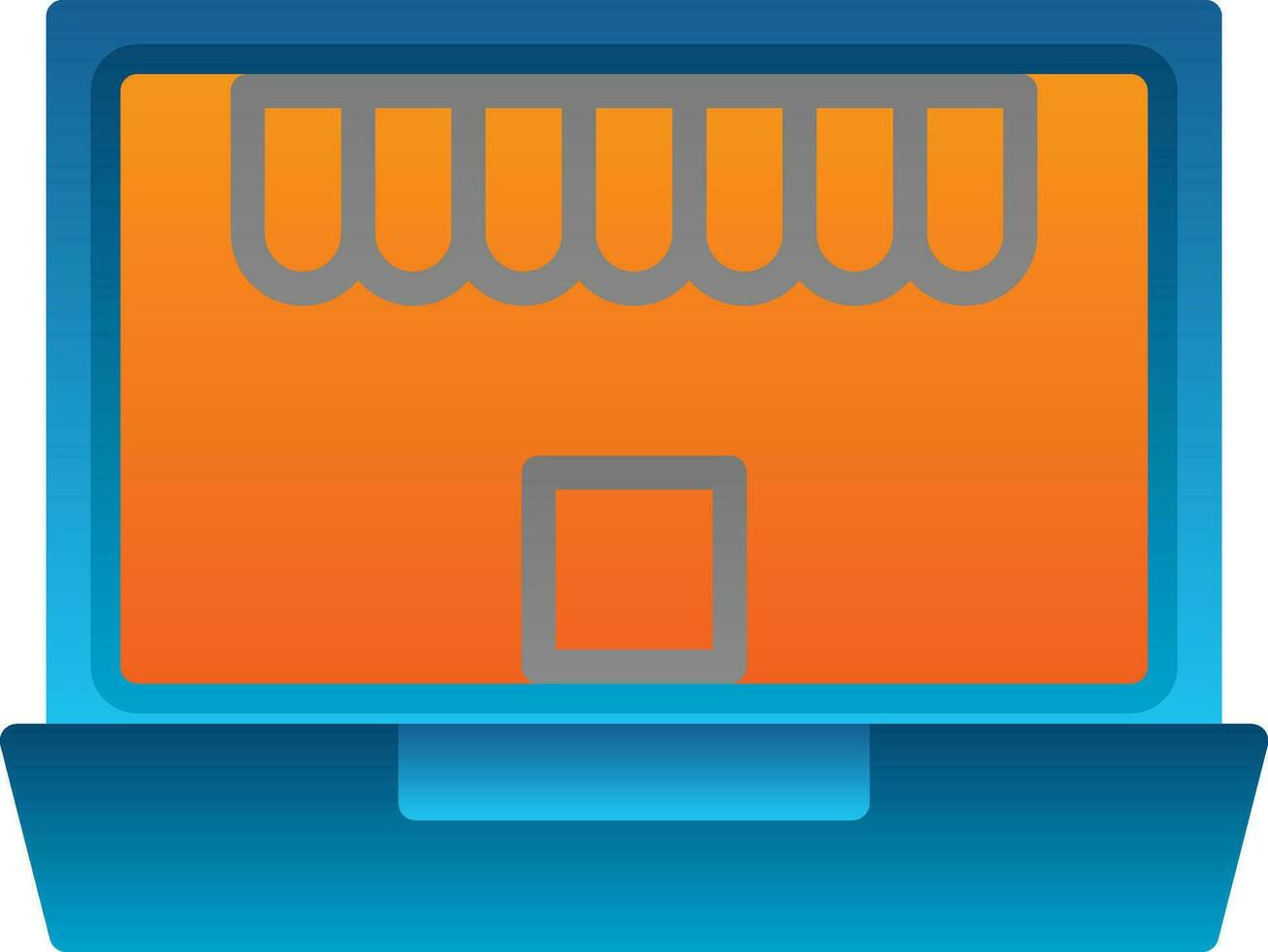 Online store Vector Icon Design