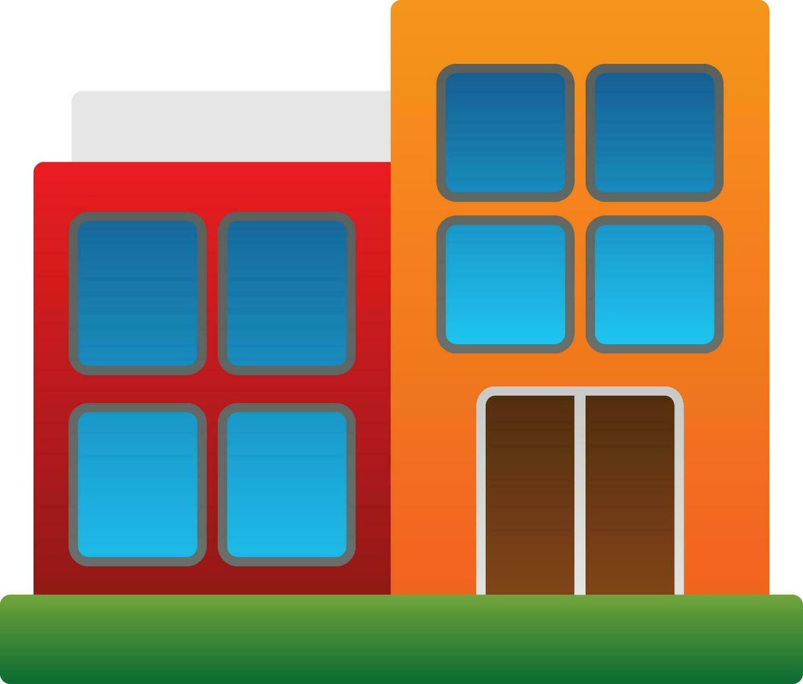 Hospital building Vector Icon Design