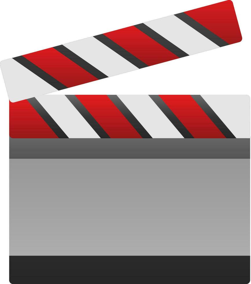 Clapperboard Vector Icon Design