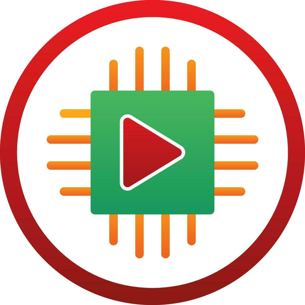 Chip Vector Icon Design