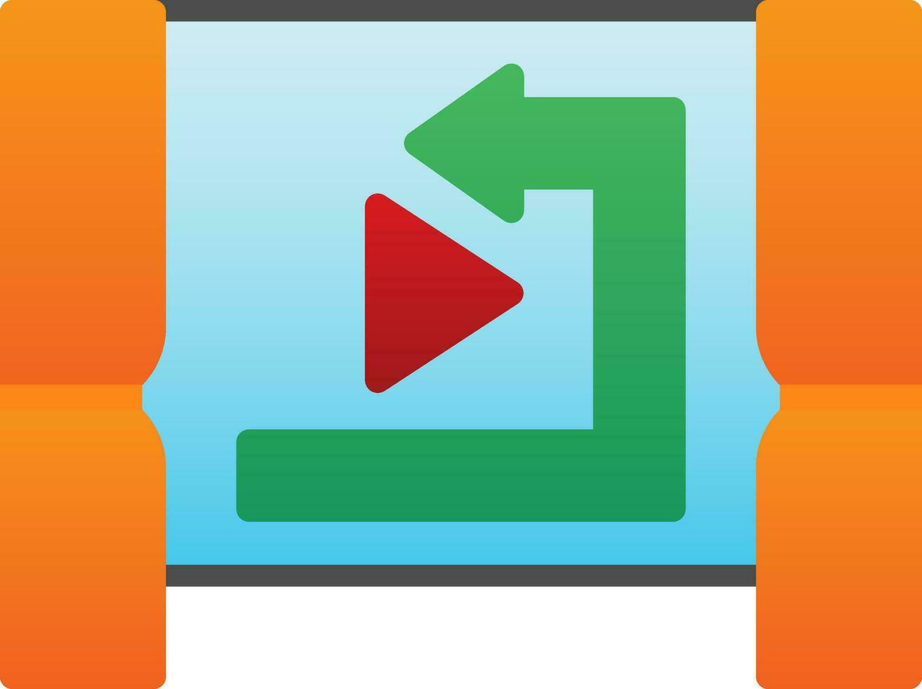Replay Vector Icon Design