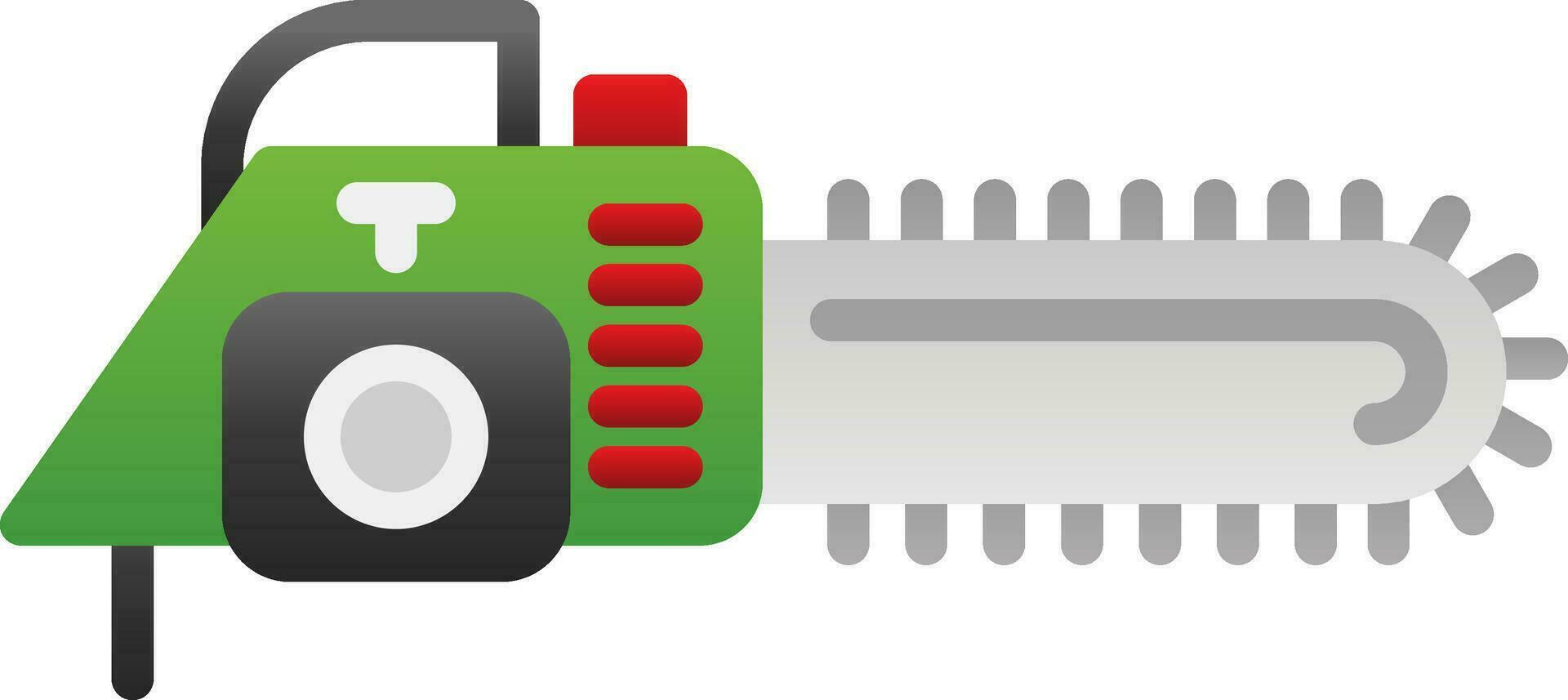 Chain saw Vector Icon Design