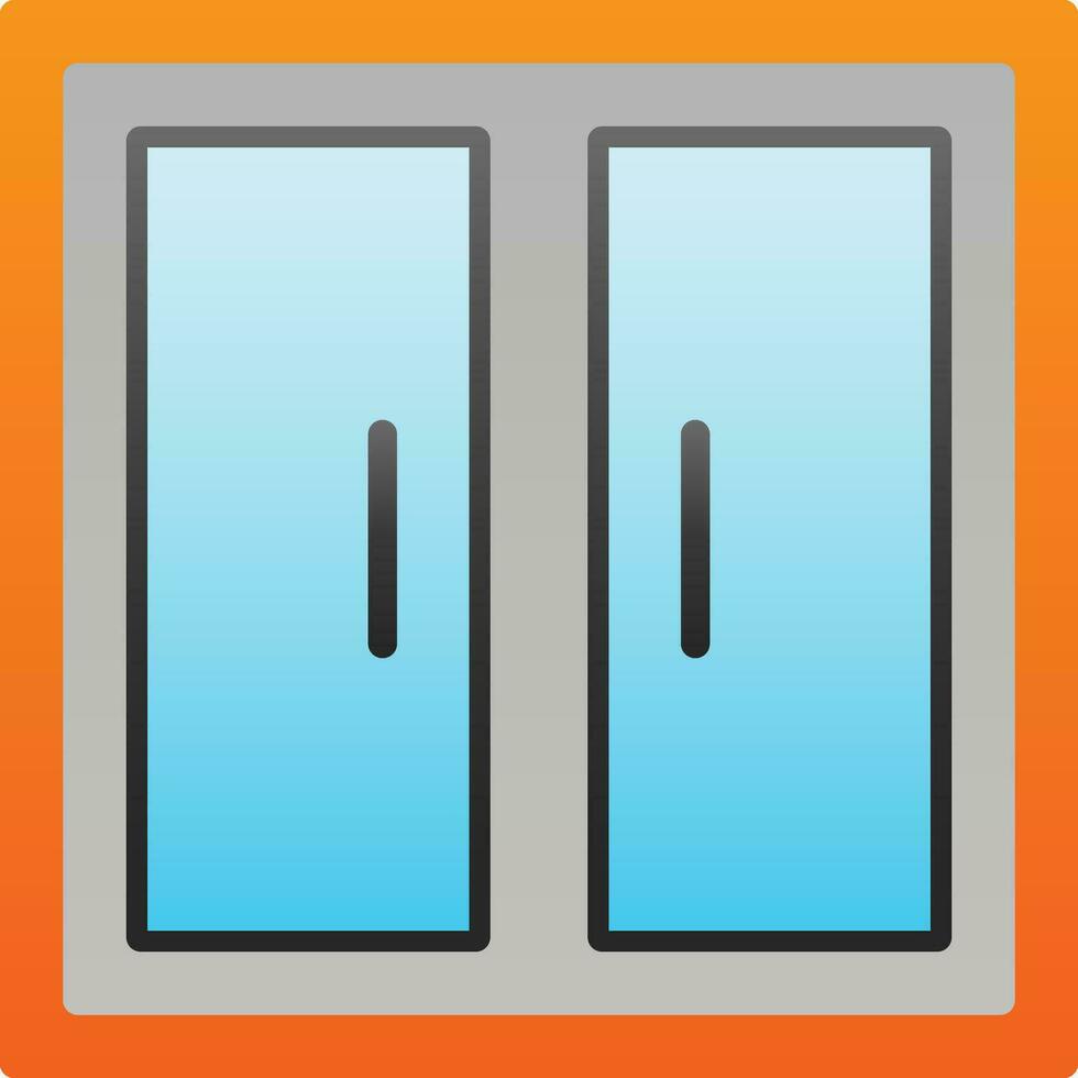 Window Vector Icon Design