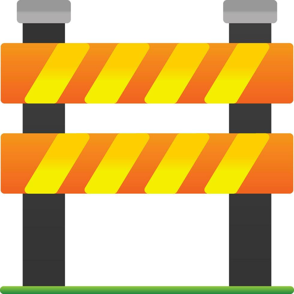 Barrier Vector Icon Design