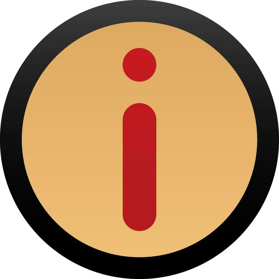 Info Vector Icon Design