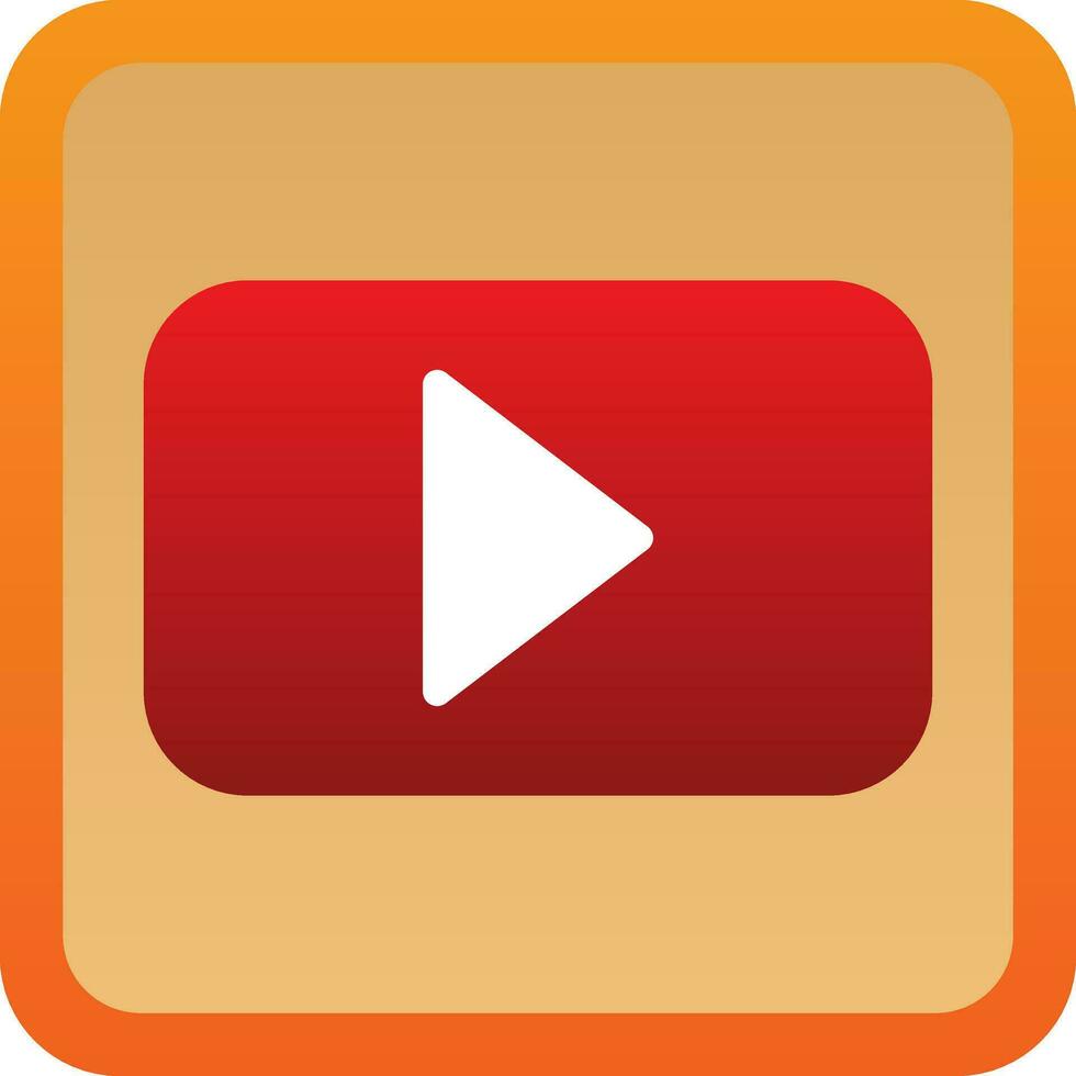 Youtube logo vector icono diseño