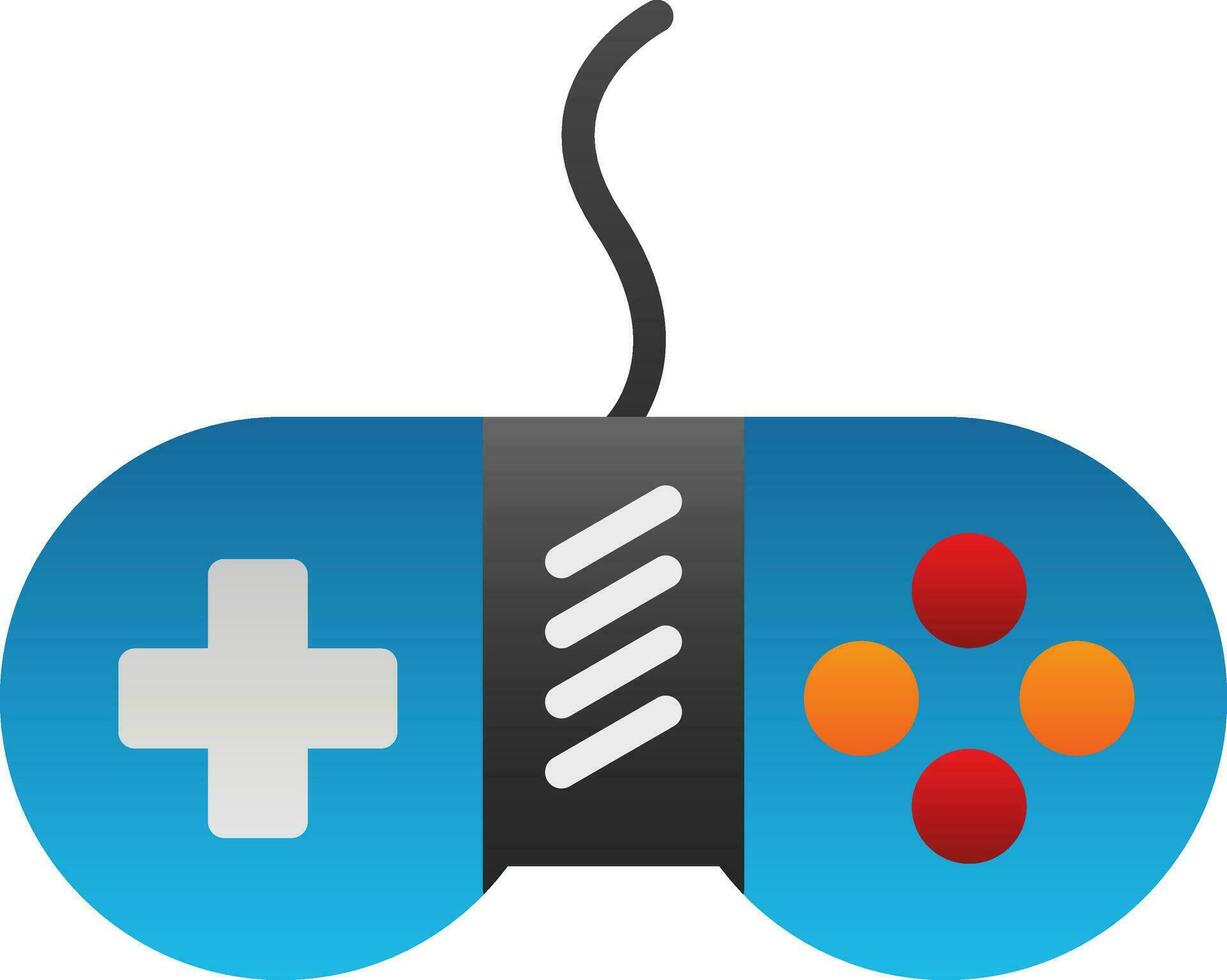 Gamepad Console Vector Icon Design