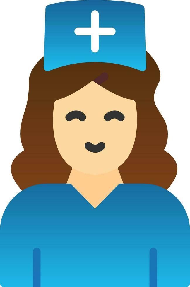Nurse Vector Icon Design