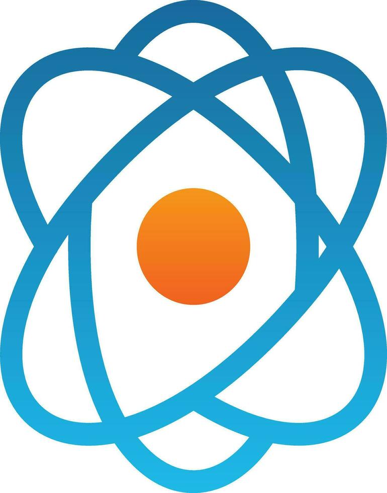 Atom Vector Icon Design