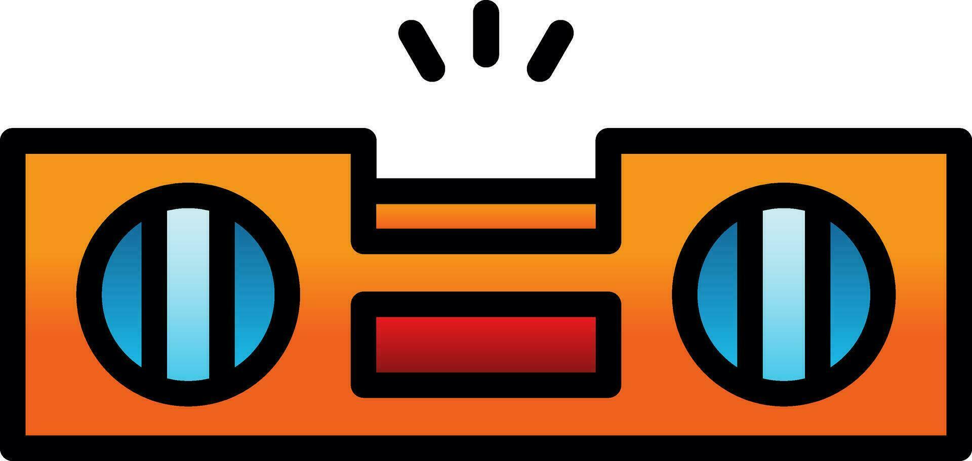 Spirit Level Vector Icon Design