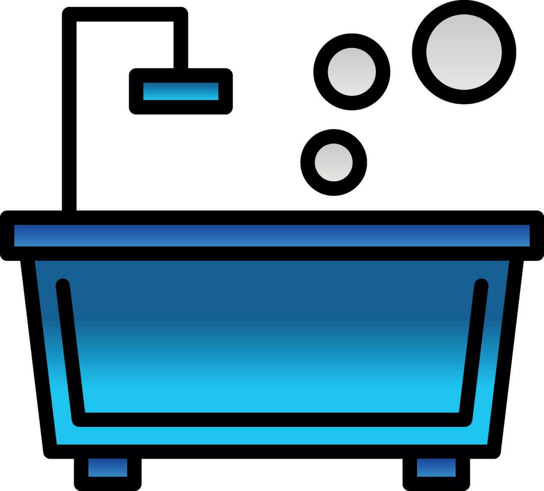 Bath Vector Icon Design