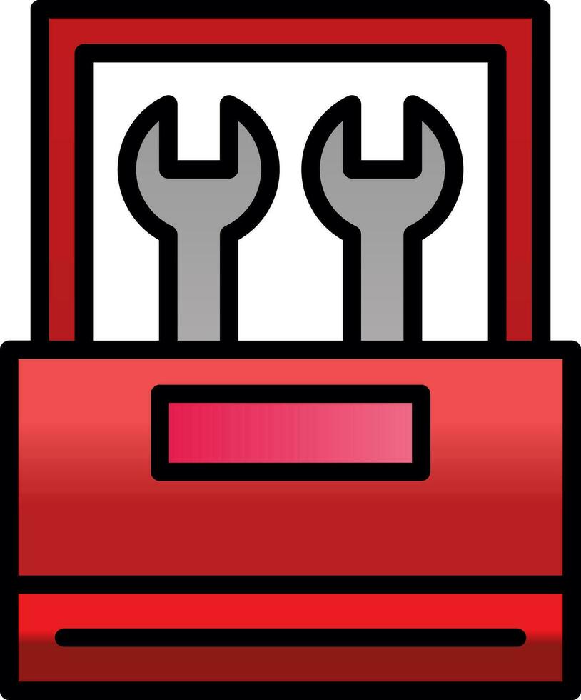 Tool Box Vector Icon Design