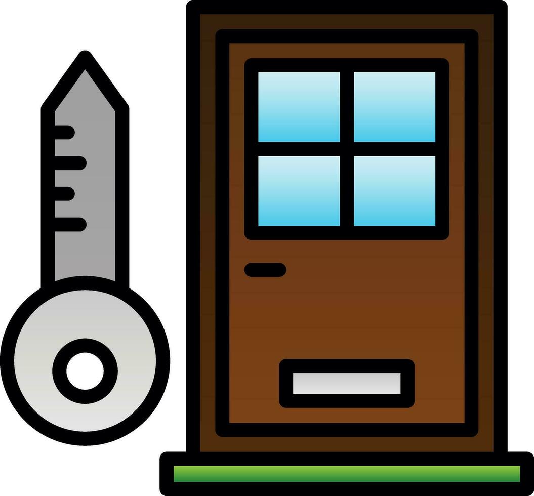 Keys Vector Icon Design