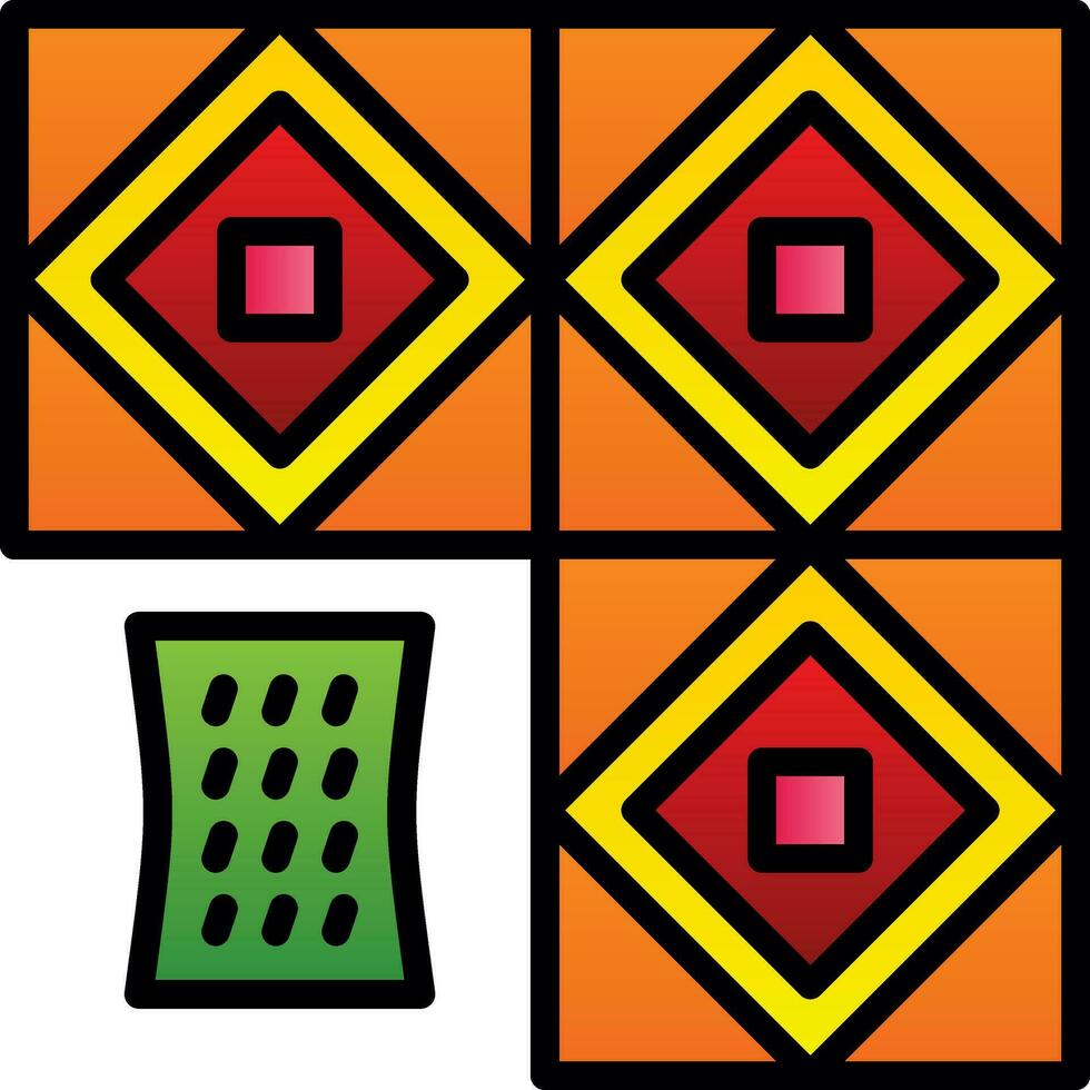 Tiles Cleaning Vector Icon Design