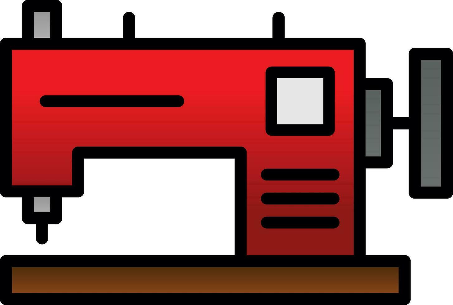 Sewing Machine Vector Icon Design