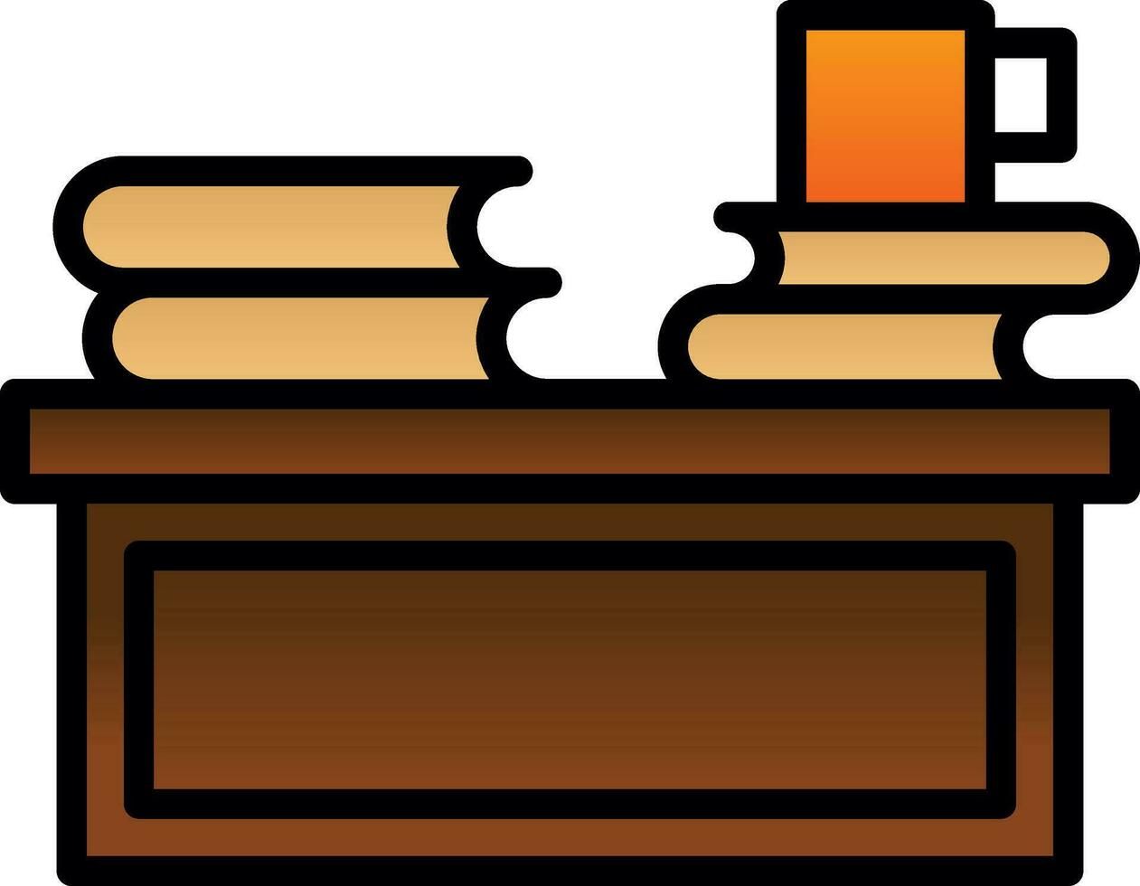 Library Vector Icon Design