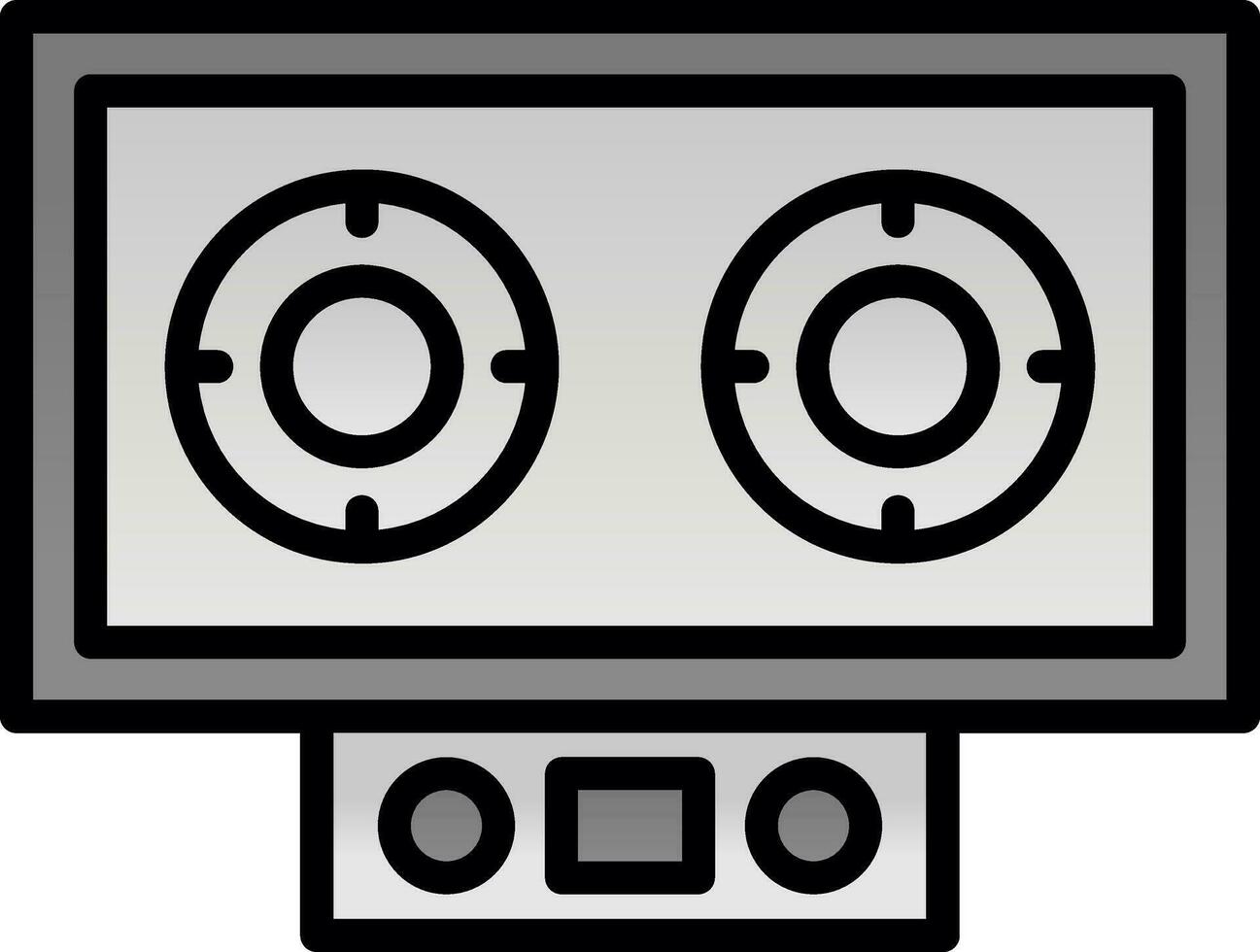 Stove Vector Icon Design