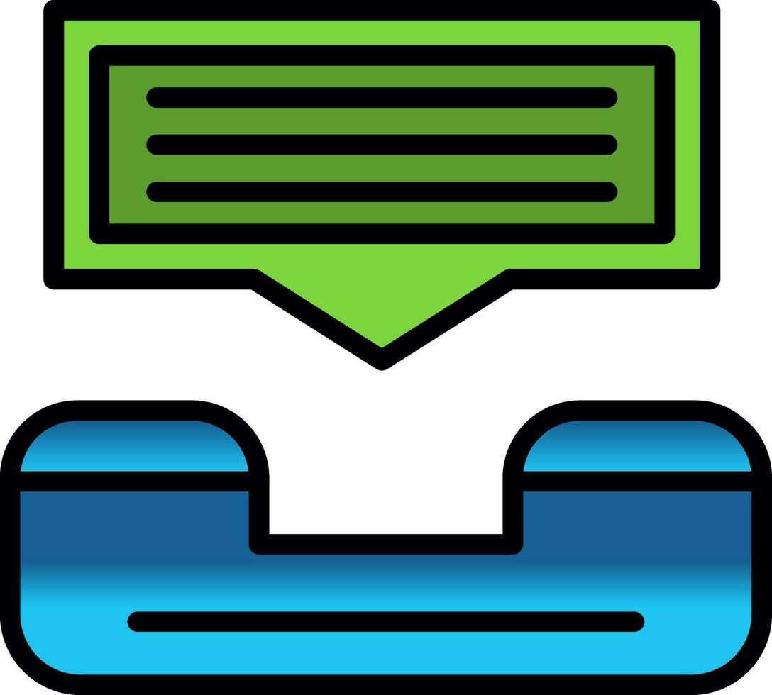 Help line Vector Icon Design