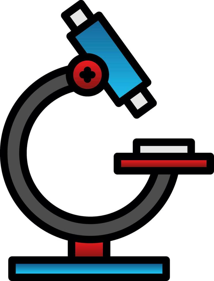 Microscope Vector Icon Design