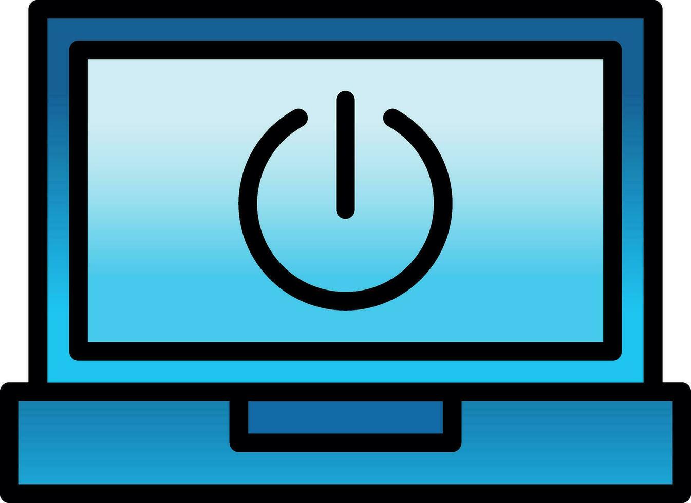 Power button Vector Icon Design