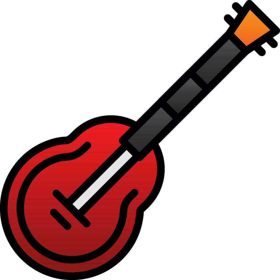 Guitar Vector Icon Design