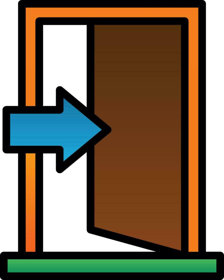 Entrance Vector Icon Design