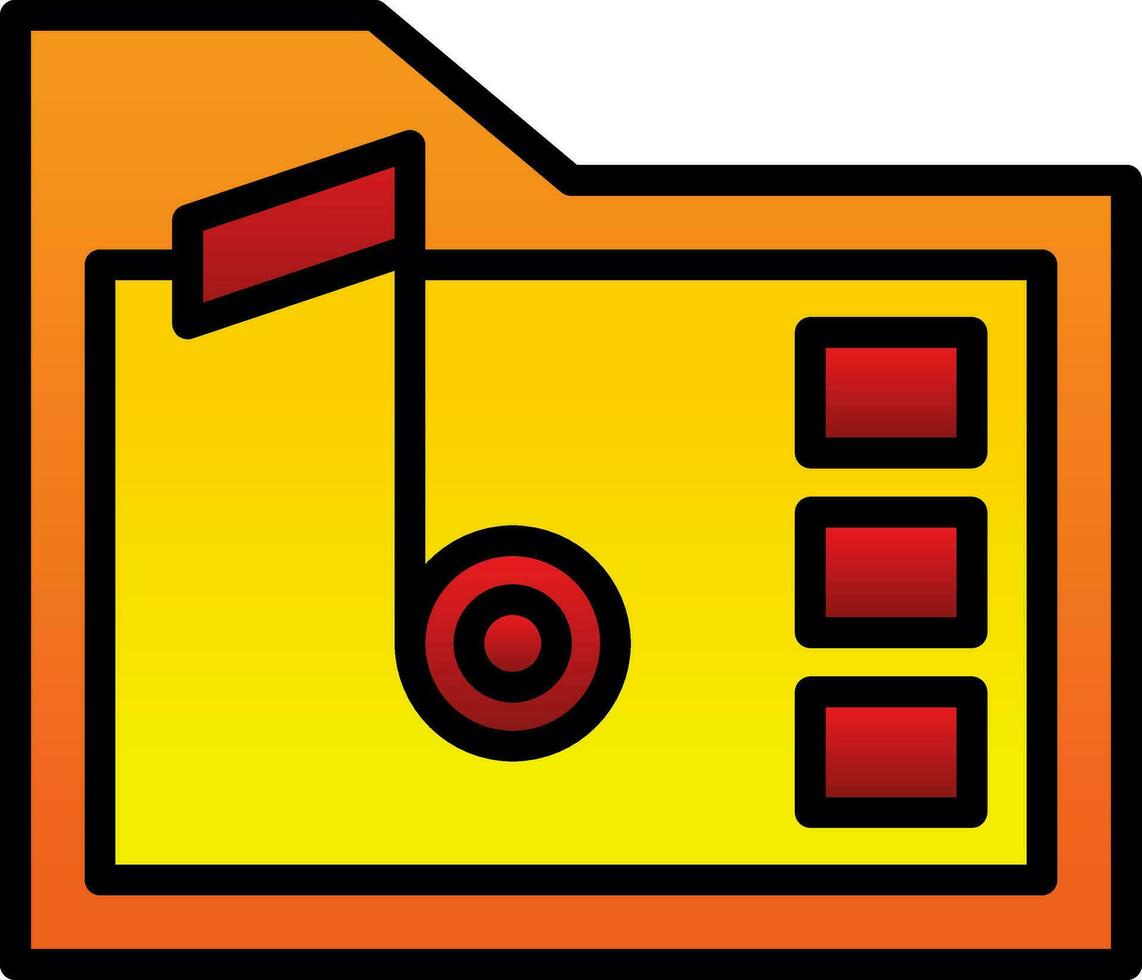 Folder Vector Icon Design