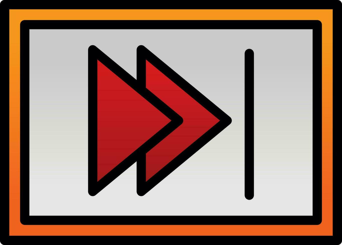 Forward Vector Icon Design