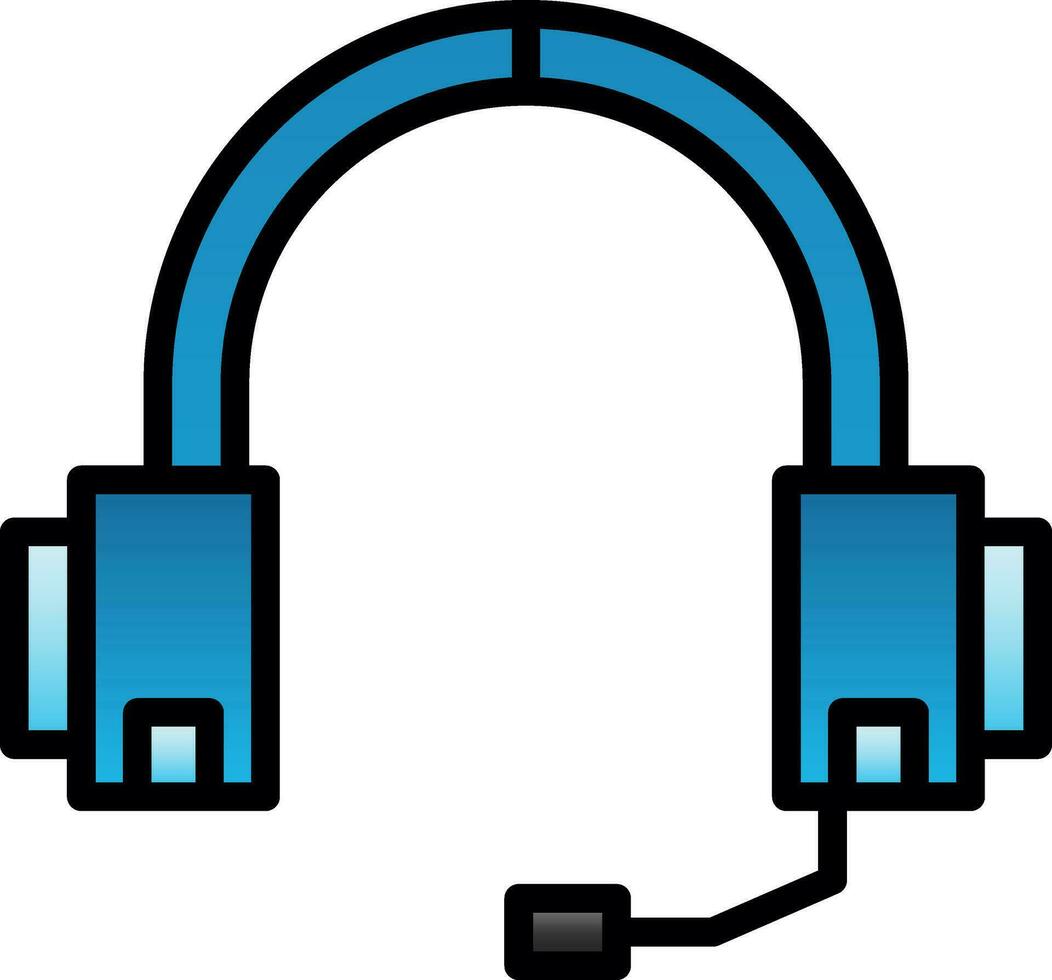 Headphone Vector Icon Design