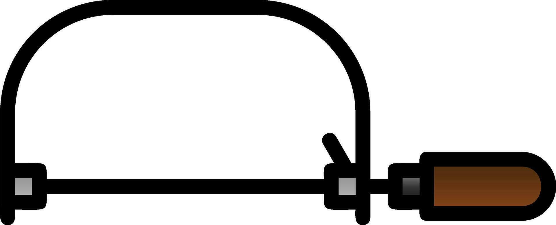 Fretsaw Vector Icon Design