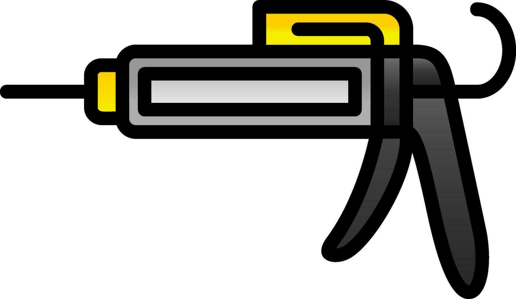 Caulk gun Vector Icon Design