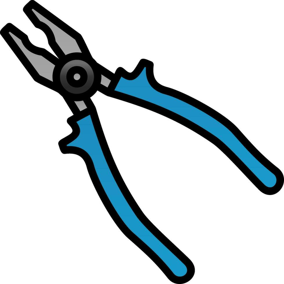 Lineman s pliers Vector Icon Design