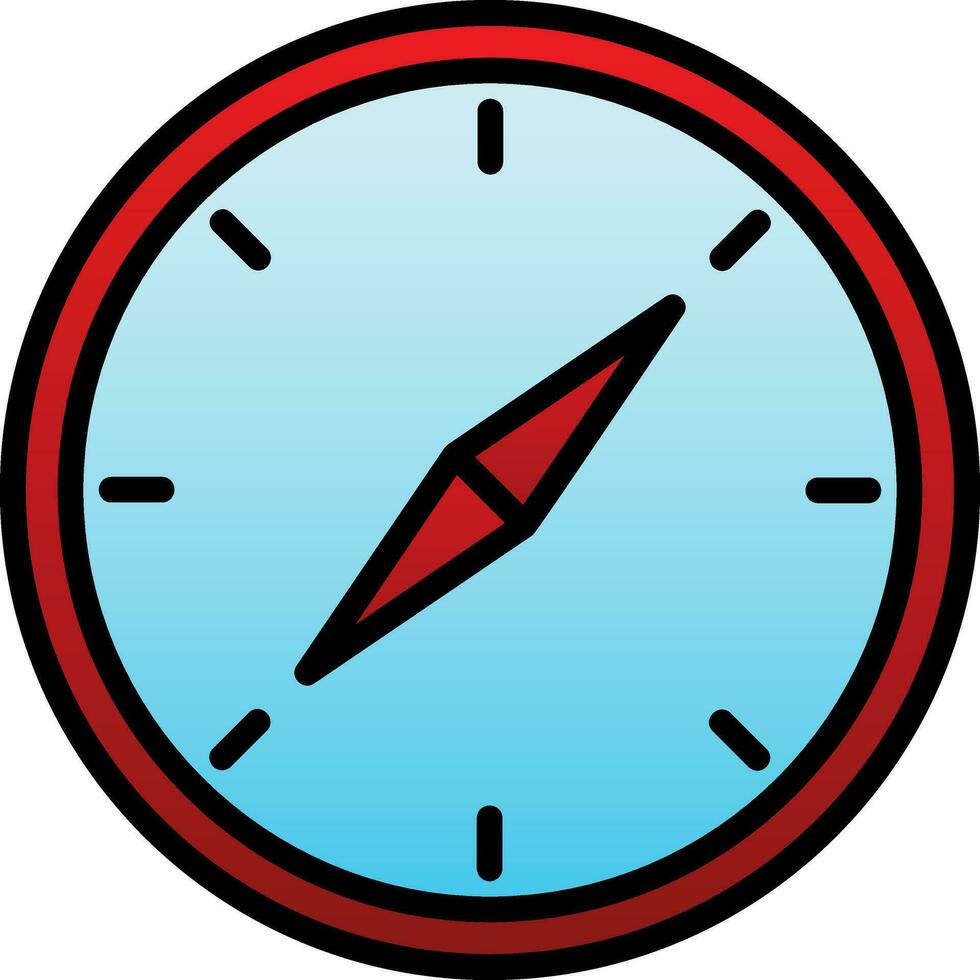 Compass Vector Icon Design