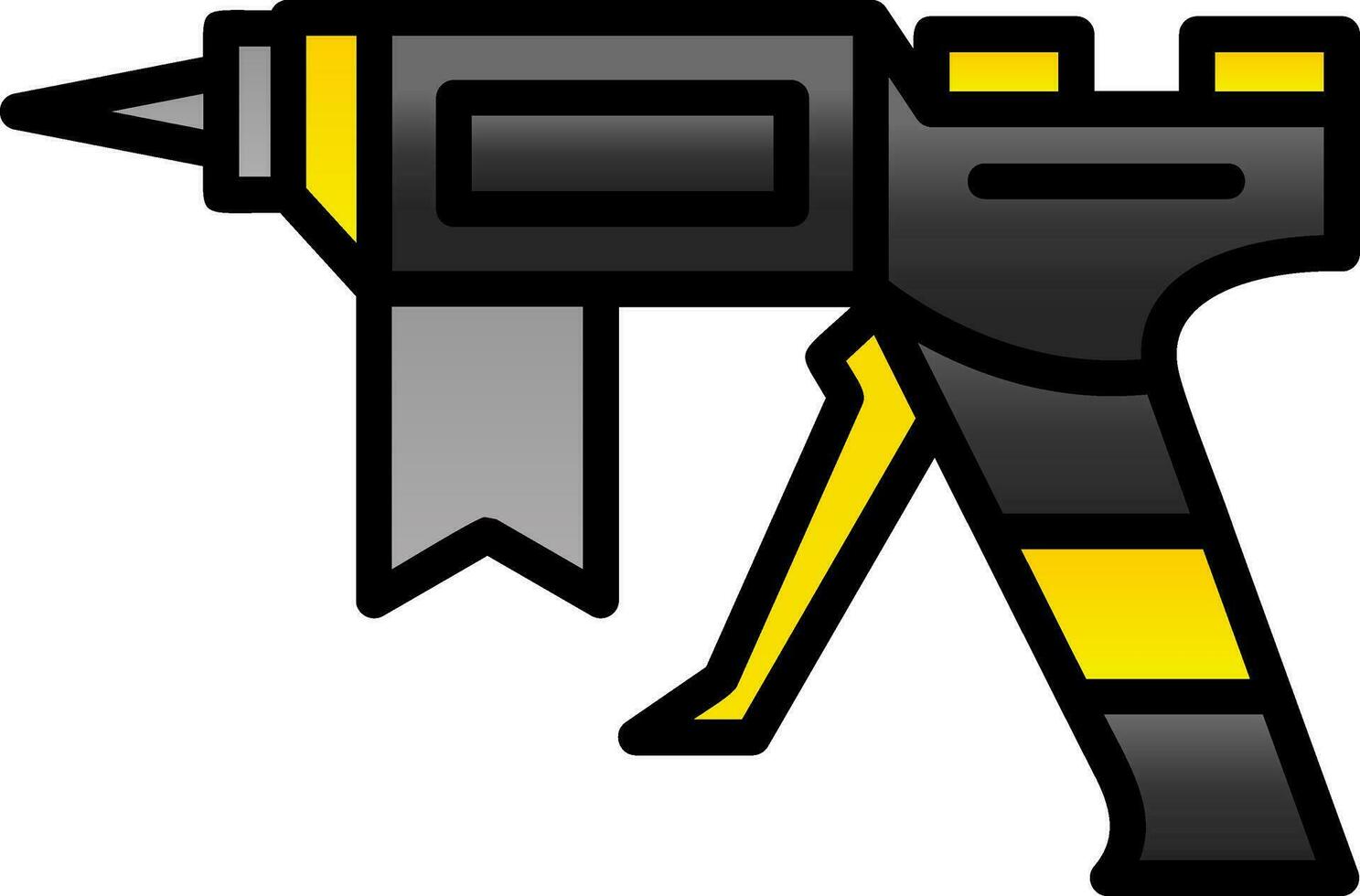 pegamento pistola vector icono diseño