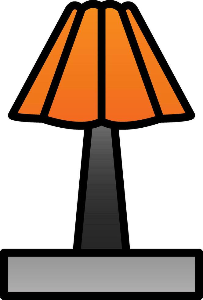 Lamp Vector Icon Design