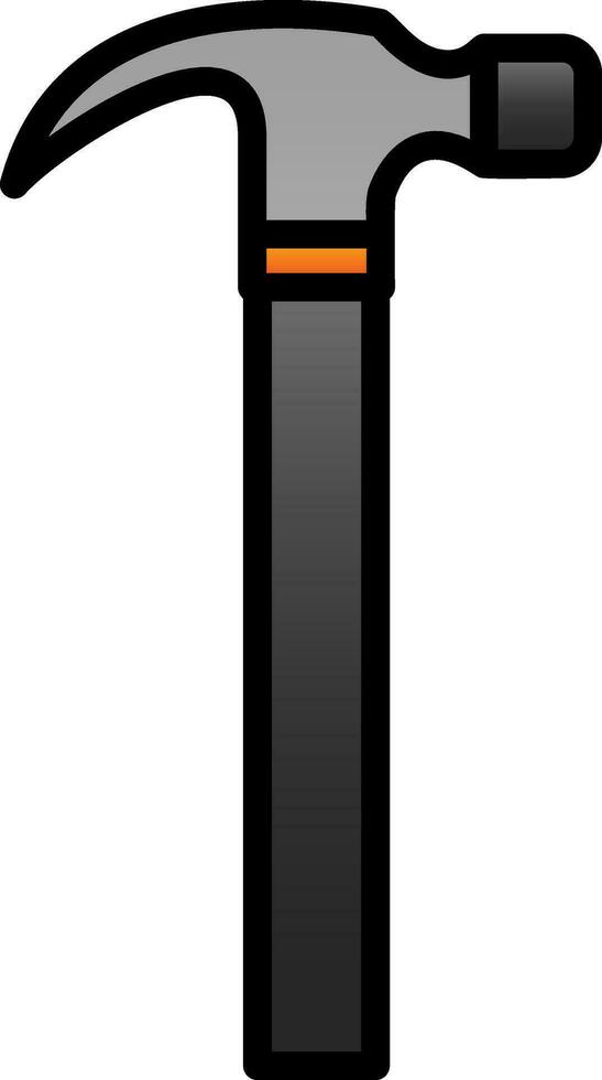 Hammer Vector Icon Design
