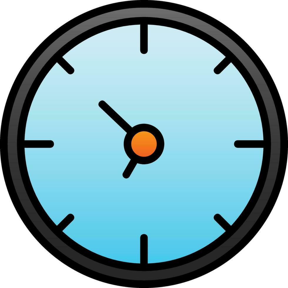 Clock Vector Icon Design