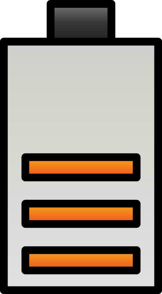 Battery Vector Icon Design