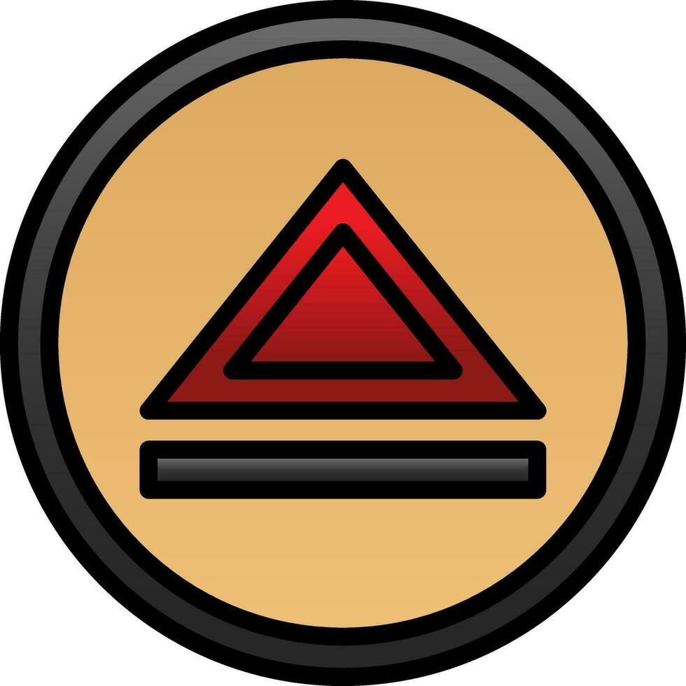Eject Vector Icon Design