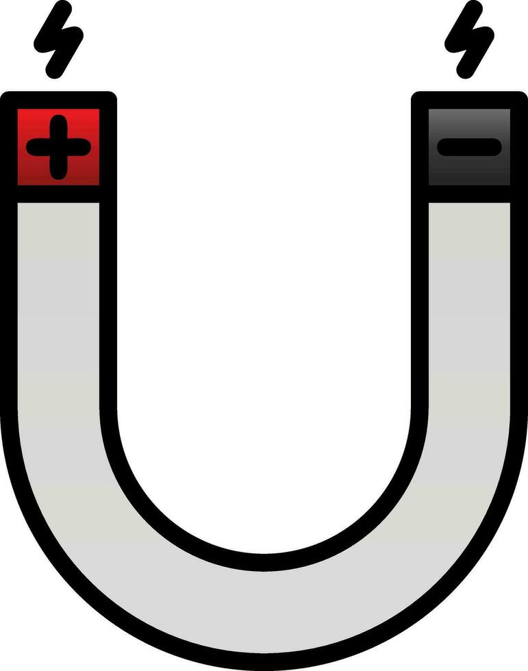 Magnet Vector Icon Design
