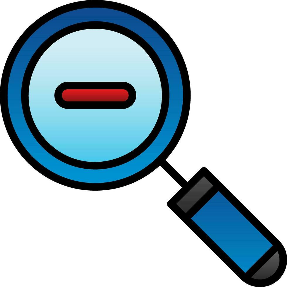Zoom In Vector Icon Design