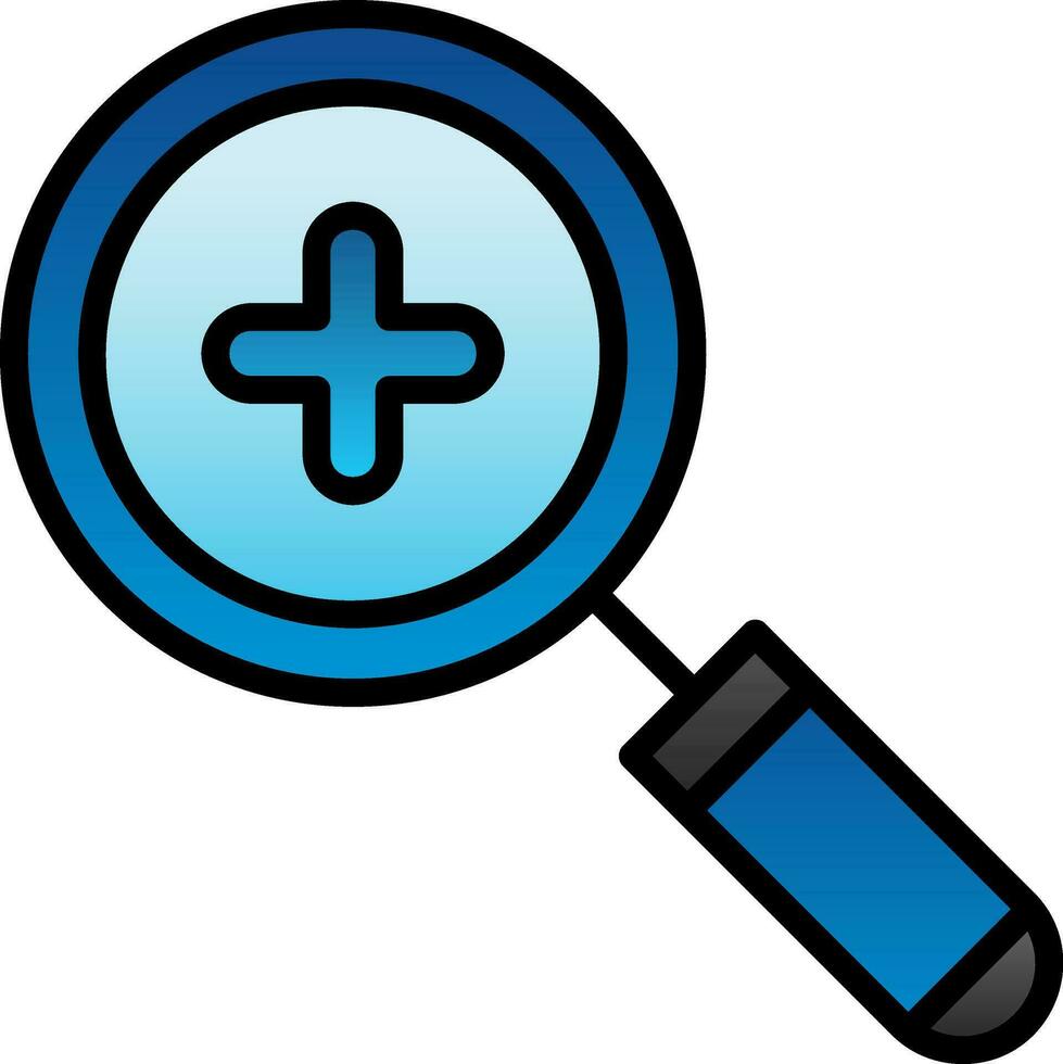 Zoom Out Vector Icon Design