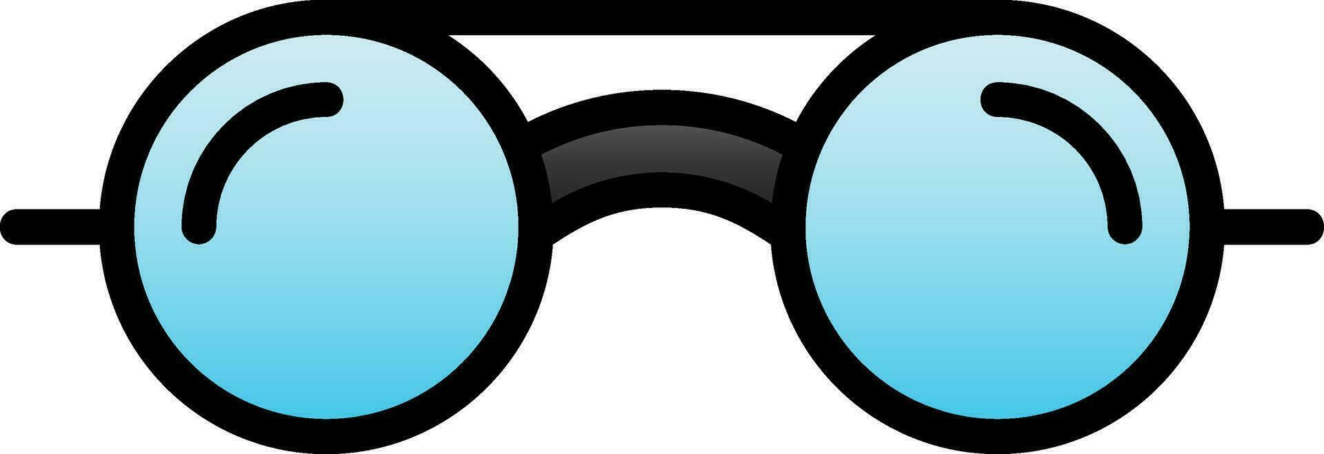 Eyeglasses Vector Icon Design