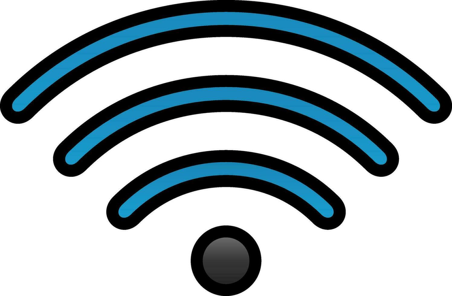 Wifi Vector Icon Design